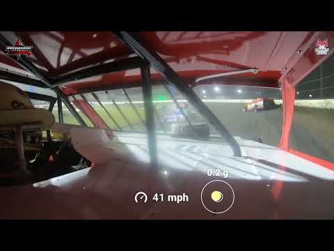 #58 Gary Christian - USRA Modified - 6-23-2023 Arrowhead Speedway - In Car Camera - dirt track racing video image