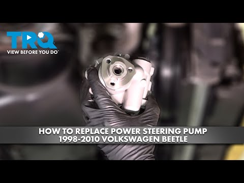 Come Sostituire La Pompa Del Servosterzo Della Volkswagen New Beetle