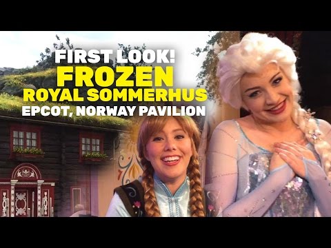 NEW "Frozen" Anna & Elsa Norway meet & greet in Royal Sommerhus at Epcot - UCYdNtGaJkrtn04tmsmRrWlw