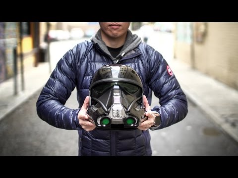 Star Wars Rogue One Death Trooper Replica Helmet by Anovos! - UCiDJtJKMICpb9B1qf7qjEOA