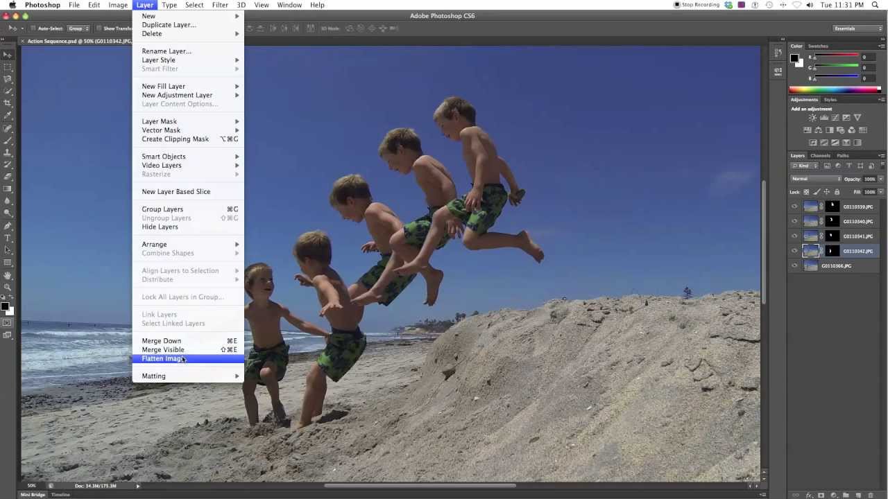 gopro photo burst tutorial Gopro hero3 burst tutorial: how to make a sequence in photoshop.