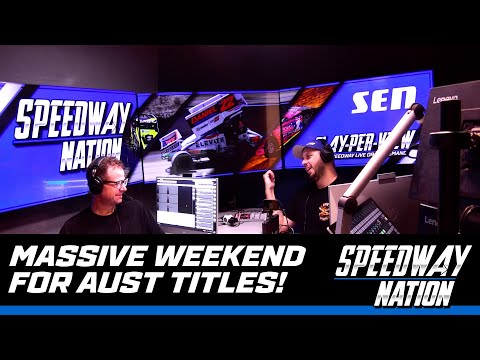 Australian Titles Coming Up! | SEN Speedway Nation - dirt track racing video image