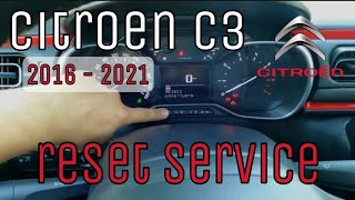 Reset Service Citroen C3 AIRCROSS