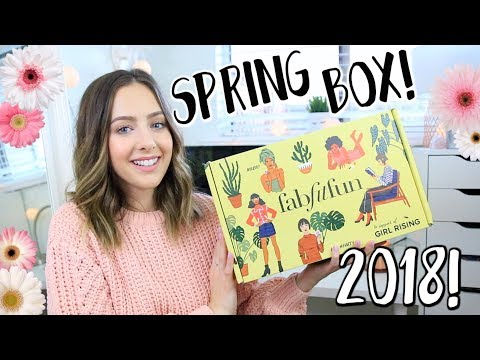 FabFitFun Spring 2018 Unboxing! - UCsWQWXOPongqZJM5D3B_oRQ