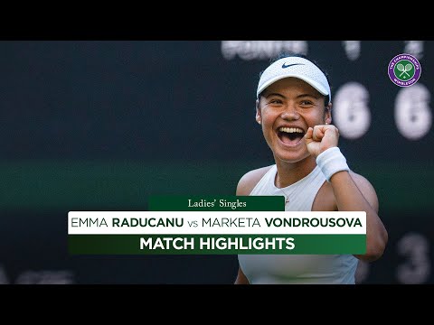 Is Emma back to her best? | Emma Raducanu vs Marketa Vondrousova | Highlights | Wimbledon 2025