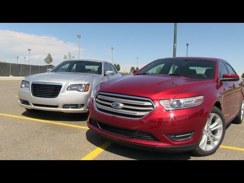 2013 Ford Taurus vs Chrysler 300 S AWD Mile High Mashup Review - UC6S0jAvcapqJ48ZzLfva12g