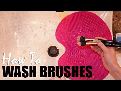 How to Easily wash your makeup brushes! - UCDl9AK32Xzr_2UOxjt03f6w