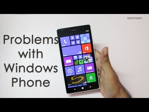 Problems & Issues with Windows Phone - UCO2WJZKQoDW4Te6NHx4KfTg