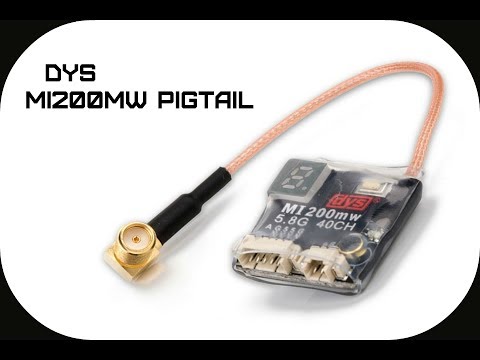 DYS MI200MW - Лучший дешевый видеопередатчик!!! - UCrRvbjv5hR1YrRoqIRjH3QA