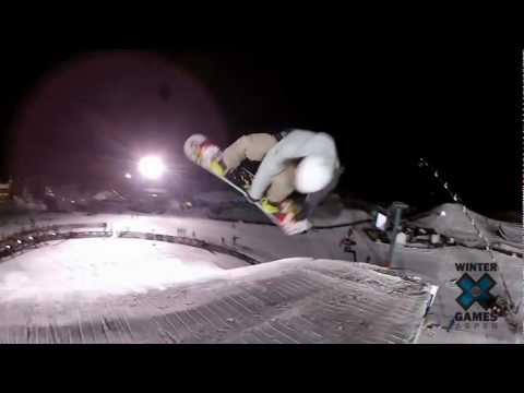 GoPro HD: Eric Willett Snowboard Big Air Practice - UCqhnX4jA0A5paNd1v-zEysw