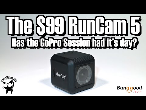 The RunCam 5, is it a $99 replacement for a GoPro Session?  Supplied by Banggood - UCcrr5rcI6WVv7uxAkGej9_g