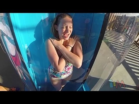 Slow motion water slide on new Ihu's Breakaway Falls with POV at SeaWorld Orlando Aquatica - UCYdNtGaJkrtn04tmsmRrWlw