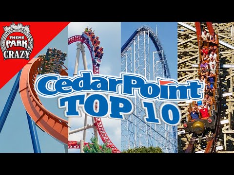 Top 10 Best CEDAR POINT Roller Coasters (HQ)