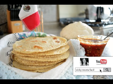 TORTILLAS DE MAIZ HECHAS A MANO | RECETA FACIL - UCewhO42h_TIKZdntpI-v39g