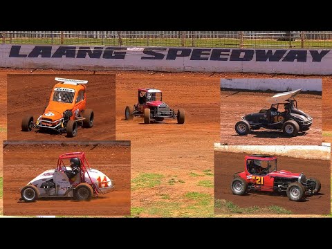 7# Victorian Classic &amp; Vintage Speedway Club Day Laang Speedway 3-2-2024 - dirt track racing video image