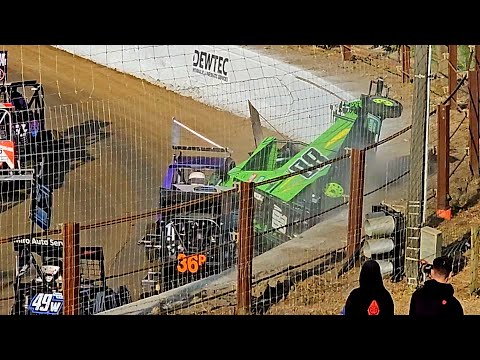 Oceanview Speedway - Opening Night Ministocks - 19/10/24 - dirt track racing video image