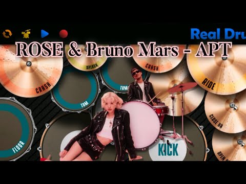 ROSE & Bruno Mars - APT. (Real Drum Cover)