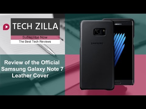 Official Leather Cover Review for the Samsung Galaxy Note 7 - UCK498_9ZfvVI-AJKeWY2_Yg