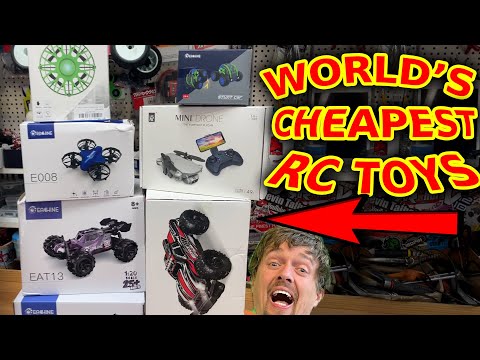 World&#39;s Cheapest RC Cars n Drones - how bad or good can they be? - UCIHef8qZOAC7AD7rYyce-Ow