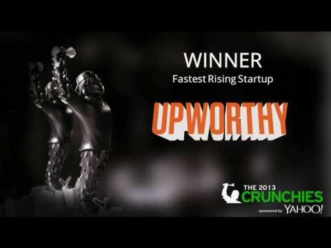 Upworthy: Fastest Rising Startup | Crunchies 2013 - UCCjyq_K1Xwfg8Lndy7lKMpA