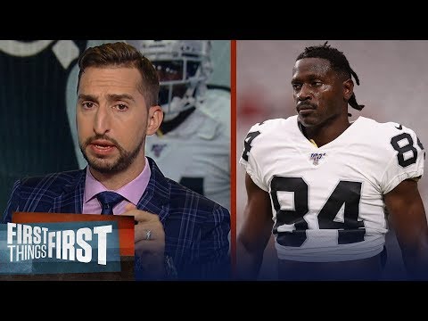 Raiders are creating an escape plan from the Antonio Brown deal — Nick | NFL | FIRST THINGS FIRST