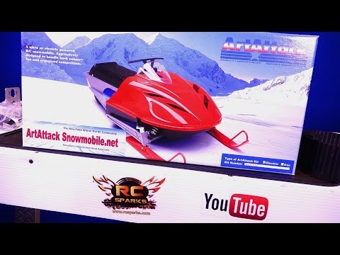 RC ADVENTURES - Unboxing the ART ATTACK SNOWMOBiLE KiT - w/ Electric Motor Transmission - UCxcjVHL-2o3D6Q9esu05a1Q