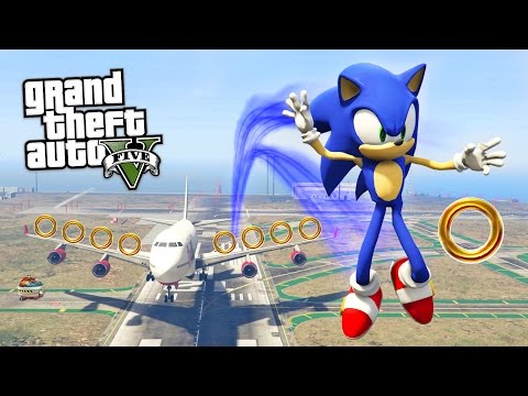 GTA 5 Mods - ULTIMATE SONIC THE HEDGEHOG MOD!! GTA 5 Sonic Mod Gameplay! (GTA 5 Mods Gameplay) - UC2wKfjlioOCLP4xQMOWNcgg