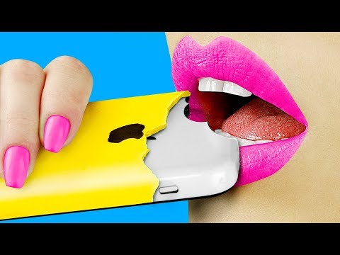 8 DIY Edible Phone Cases / Edible Pranks - UCWwqHwqLSrdWMgp5DZG5Dzg