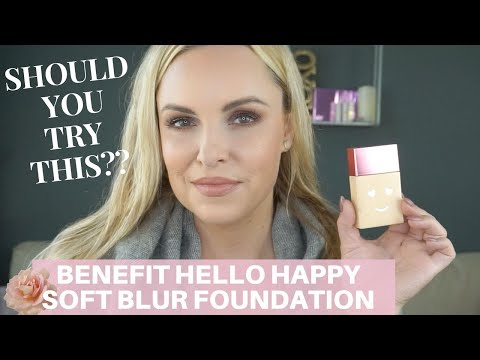 BENEFIT HELLO HAPPY SOFT BLUR FOUNDATION Review & Wear Test - UCakCPsNUKmz1sUnpsr6GgGg