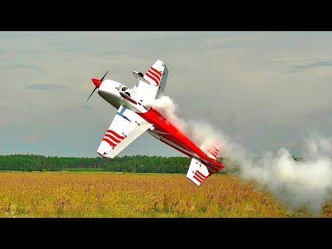 STUNNING AEROBATICS RC FLIGHT WITH HUGE RC EXTRA 300 INCREDIBLE SHOW