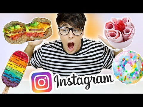 i tried every INSTAGRAM FAMOUS FOOD omg - UCYRDdicBXeo2zYB6Lg-oK7w