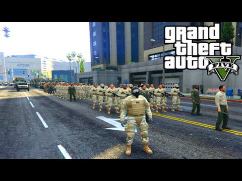 GTA 5 Mods - ARMY PATROL MOD! (GTA 5 PC Mods Gameplay) - UCrkfdiZ4pF3f5waQaJtjXew