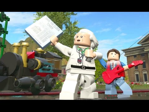 LEGO Dimensions - Doc Brown Open World Free Roam (Character Showcase) - UCg_j7kndWLFZEg4yCqUWPCA