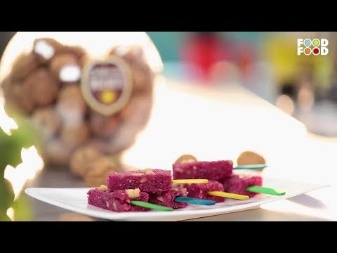 Beetroot Coconut Barfi | Mummy Ka Magic | Amrita Raichand | FoodFood - UCthIcpK06l9bhi9ISgreocw