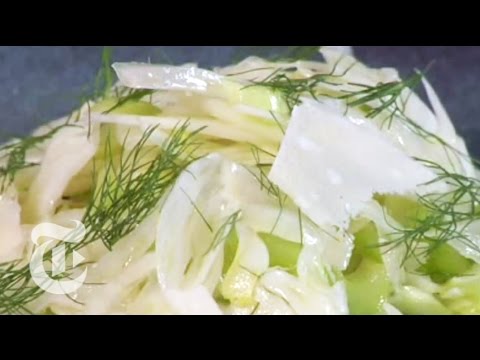 Thanksgiving Recipes: Fennel & Celery Salad - Mark Bittman | The New York Times - UCqnbDFdCpuN8CMEg0VuEBqA