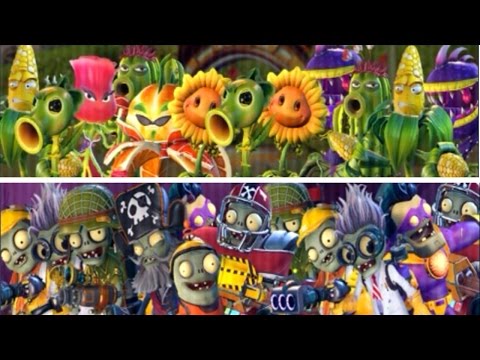 Plants vs. Zombies Garden Warfare 2 - All Plants and Zombies (NEW Characters) - UCQdgVr3dEAeUvDbhSHAw4Gg