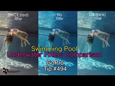 GoPro Underwater Filters Swimming Pool Comparison - GoPro Tip #494 - UCTs-d2DgyuJVRICivxe2Ktg