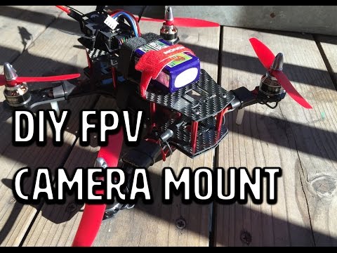 Custom FPV Camera Mount for ZMR250 Quadcopter - UCXForyVTdaoE50diO6znW4w