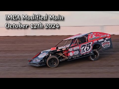 IMCA Modified Main At Central Arizona Raceway 10-12-24 - dirt track racing video image