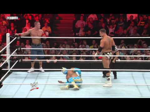 Raw: John Cena & Sin Cara vs. The Miz & Alex Riley - UCJ5v_MCY6GNUBTO8-D3XoAg