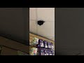 Nouvelle caméra de surveillance dans un magasin