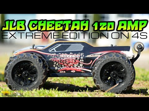 JLB RACING CHEETAH EXTREME 120amp Edition 11101 - Speed Runs With CRASH! - UC1JRbSw-V1TgKF6JPovFfpA