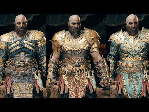 God of War - All Armor Sets Showcase - UCWBA1-H9A5IldSb3tNwQmtQ