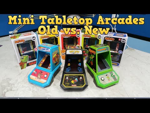 Mini Tabletop Arcades - Old vs. New - UC8uT9cgJorJPWu7ITLGo9Ww