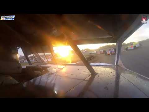 #626 Mike Hammond - B Mod - 8-31-2025 Springfield Raceway - In Car Camera - dirt track racing video image
