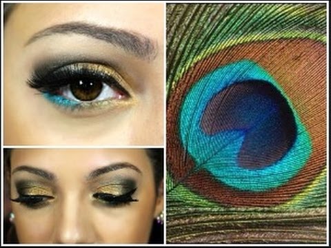 Peacock Makeup and Costume Tutorial - UCuVHOs0H5hvAHGr8O4yIBNQ