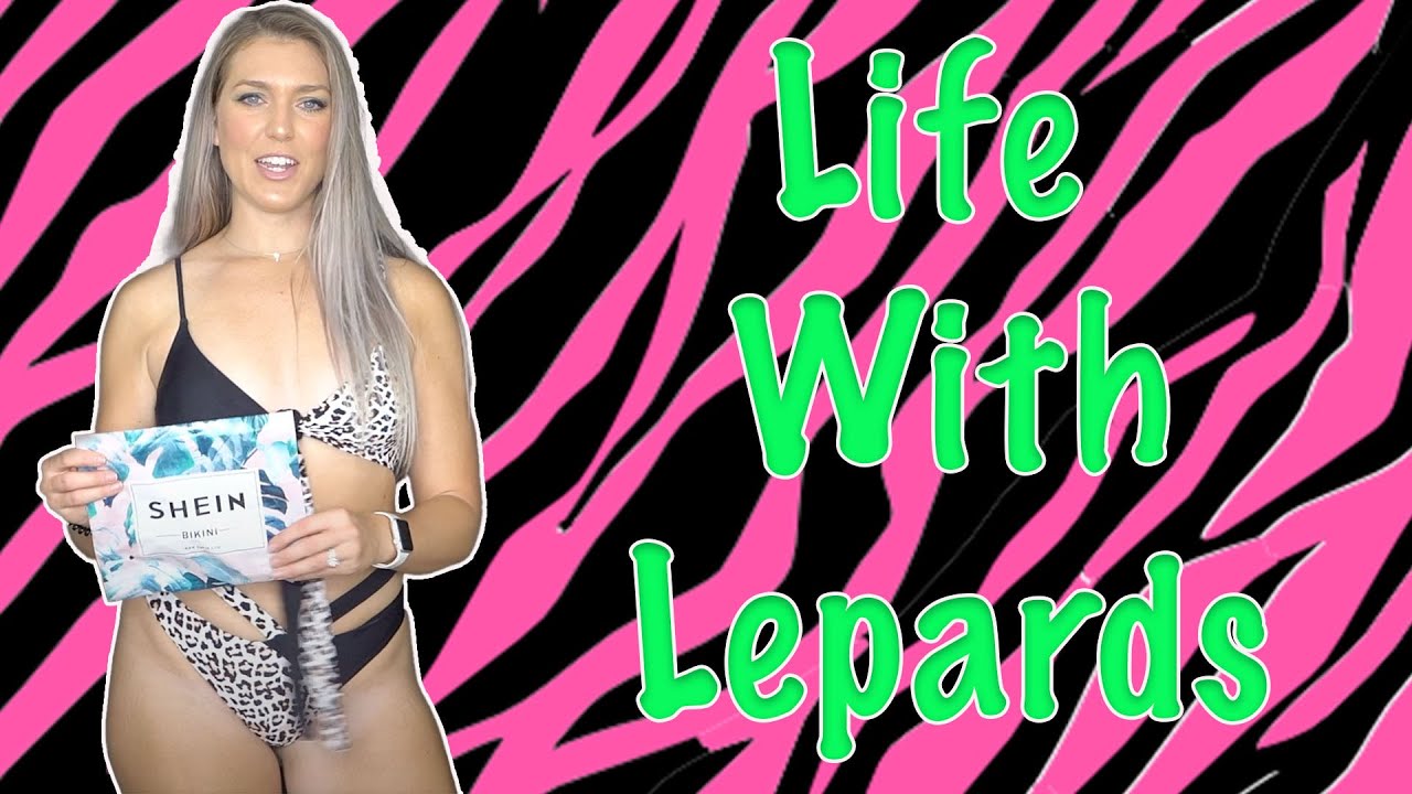 leopard style bombshell bikini!