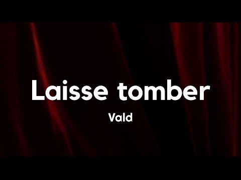 Vald - Laisse tomber (Paroles/Lyrics)