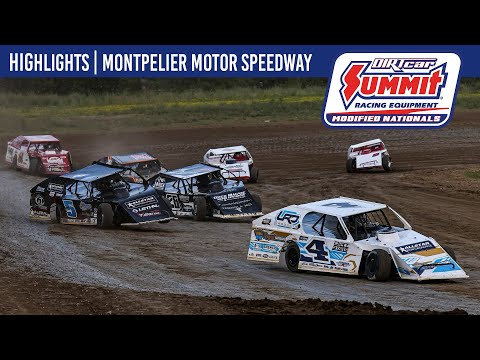 DIRTcar Summit Modified Nationals | Montpelier Motor Speedway | July 9, 2025 | HIGHLIGHTS - dirt track racing video image