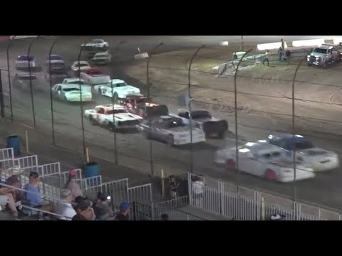 Highlights - Bakersfield Speedway at Kevin Harvick's Kern Raceway - 8/2/25 - dirt track racing video image